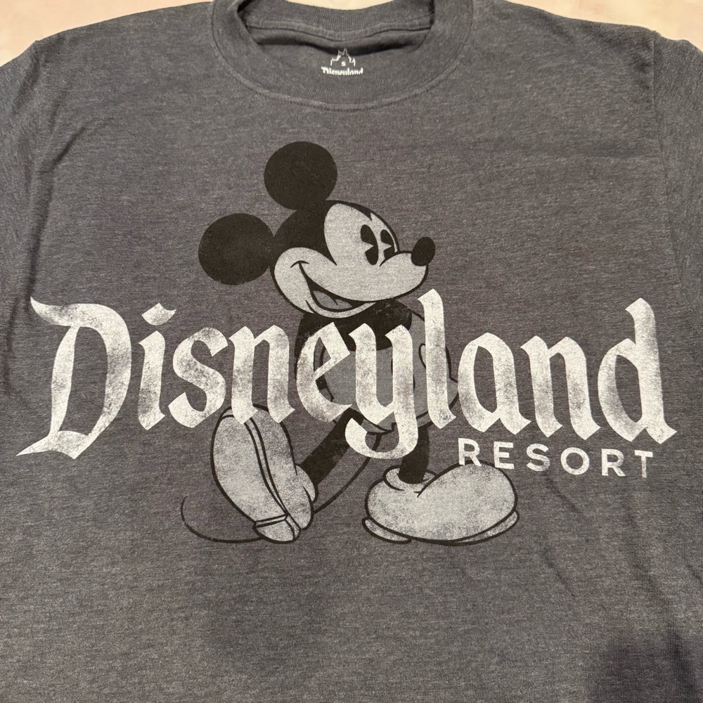 Disneyland Resort Mickey Mouse Gray T-Shirt